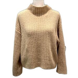 Lush Chenille Tan Sweater, Small